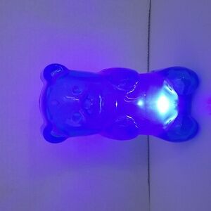 Gummy Goods Gummy Bear Blue Night Light Rechargeable